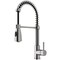 Vigo Brant Single Handle Pull-Down Sprayer Kitchen Faucet in Stainless Steel VG02003ST - alternate 1