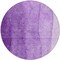 Homeroots 8' Purple And Lavender Round Ombre Washable Indoor Outdoor Area Rug 581824 - alternate 3