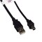 Sanoxy 6ft USB2.0 A Male to Mini-B 5-pin Male Cable SNX-CBL-LDR-U2105-1106 - alternate 1