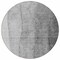 Homeroots 8' Gray Silver And Charcoal Round Ombre Washable Indoor Outdoor Area Rug 581806 - alternate 4
