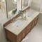 James Martin Vanities Lorelai 72" Double Vanity, Mid-Century Walnut, w/ 3 CM Tajnar Eclos Top 424-V72-WLT-3TJR - alternate 6
