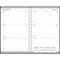 House Of Doolittle Weekly Planner, 12 Months, Jan-Dec, 5 in x 8 in, Black Cover 278-02 - alternate 3