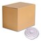 Wincup Plastic Lids for Foam Cups and Bowls, Drink-Thru, Fits 10 oz Hot Cups, White, 1000PK 222064 - alternate 3