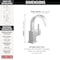 Delta Vero Single Handle Bathroom Faucet 553LF - alternate 3