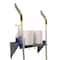 Omnimed Stainless Steel Janitorial Shelf (24in  W x 8in  D x 9.5in  H) 301004 - alternate 1