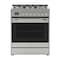 Koolmore 30 in. Stainless-Steel Professional Gas Range, . KM-FR30G-SS - alternate 1
