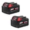 Milwaukee Tool M18 REDLITHIUM XC5.0 Battery, 5.0Ah, Extended Capacity, 18V, Li-Ion, Batteries (3-Pack) 48-11-1852, 48-11-1850 - alternate 1