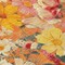 Homeroots 8' Orange Peach And Salmon Round Floral Washable Indoor Outdoor Area Rug 611206 - alternate 6