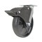 Vestil Glass Filled Nylon Swivel With Total Brake Caster 8 In. Diameter x 2 In. Width 1250 lb Black CST-VE-8X2GFN-SWTB - alternate 1
