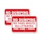 Signmission No Dumping No Yard Waste No Littering Fine $300 +, 12'' X 18'' 2 Signs, Heavy Gauge Aluminum, 2PK A-1218-2PACK-25092 - alternate 1