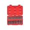 Tekton 3/8 Inch Drive 6-Point Universal Joint Impact Socket Set, 19-Piece 6-24 mm SID97302 - alternate 1