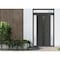 Vdomdoors Front Exterior Prehung Metal-Plastic Door, Manux 8112 Antracite Grey, 2 Side and Top Sidelite Trans MANUX8112EXD-ANT-W16+36+16xH80+14-LH - alternate 1