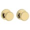 Kwikset Door Knob, Polished Brass, 138 to 134 in Thick Door, 214 in Strike 720J3CP6AL - alternate 3