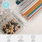 Martha Stewart Miles Plastic Stackable Office Desk Drawer Organizers, Various Sizes, Set of 6 BE-PB5834-6-6-CLR-MS - alternate 5