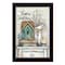 Homeroots Home Sweet Home 4 Black Framed Print Wall Art 405307 - alternate 1