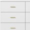 Homeroots 63" White Wood Accent Cabinet With Nine Drawers 716332 - alternate 2