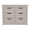 Homeroots 47" Oak Six Drawer Dresser 534966 - alternate 4