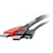 C2G 6ft USB 2.0 One Mini-b Male to Two A Male Y-Cable 28107 - alternate 1