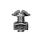 Auveco Slotted Round Washer Head License Plate Screw with Square Nut 1/4-20 x 1/2in, 100PK 23503 - alternate 1