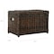 Happimess Elijah 30.7in Wicker Storage Trunk, Brown HPM9002A - alternate 5