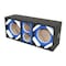 Deejay Led Two 6-in Woofers plus Two Tweeters Blue Empty Chuchera Speaker Enclosure BLUE D6T2BLUE - alternate 1