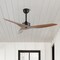 Jonathan Y Aldrin 50" Modern Minimalist Iron/Plastic Mobile-App/Remote-Controlled 6-Speed Razor Ceiling Fan, Lig JYL9715E - alternate 3
