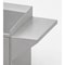 Pucel Mobile Cabinet Bench, Semi Steel Casters 48 in W x 26 in D x 34 in H, With Vise Shelf, Black PC-48S-1424-4-VS - alternate 2