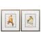 Homeroots 14" X 16" Metallic Bronze Frame Eco Bird, Set Of 2, 2PK 365239 - alternate 5
