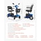 Vevor Heavy-Duty 4 Wheel Mobility Scooter for Seniors 12 Mile Long Range 265LBS W3467 - alternate 6