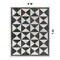 World Rug Gallery Geometric Diamond Washable Non Slip Area Rug 8 ft x 10 ft Cream WR74CREAM8X10 - alternate 4