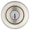 Kwikset Keyed Entry Knob, Brass, Satin Nickel 400CV 15 RCAL RCS - alternate 3