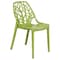 Leisuremod Modern Cornelia Dining Chair, Solid Green C18SG - alternate 1