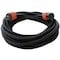 Ac Works SOOW Extension Cord, 12 AWG, 12/3, 1 Outlets, L15-20R, Black, Rubber, L15-20P, 75 ft L1520PR-075 - alternate 1
