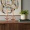 Homeroots Set of Two 9" Pink Glass Trumpet Table Vases, 2PK 632593 - alternate 4