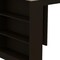 Homeroots 36in Natural and Black Wood Kitchen Island With Storage 477892 - alternate 3