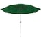 Pure Garden 9-Foot Patio Umbrella, Hunter Green 50-LG1032 - alternate 4