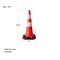 Mytee Products 4 Pcs PVC Orange Traffic Safety Cones 28 Inch for Construction Parking Lot Road, 4PK TFCx4 - alternate 5