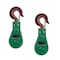Mytee Products Snatch Block w/Hook WLL 8 Ton 8 in Sheave 3/4 inWire Rope Wrecker Roll Back Recovery, 2PK SB8-8x2 - alternate 1