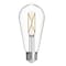 Bulbrite LED Filament 7 W Dimmable ST18 Light Bulb with Clear Finish and E26 Base, 2700K, 800Lumens, 8PK 861618 - alternate 8