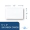 Roaring Spring Case of Blank Index Cards 3"x5", 100 per pack, Unruled, Blank on Both Front and Back Sides 74814cs - alternate 4