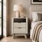 Manhattan Comfort Orlen 2-Drawer Multi-Purpose Nightstand & End Table in Whitewashed Oak NS1801-WO - alternate 3