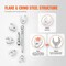 Vevor Crowfoot Wrench Set 3/8" Drive 24-Piece Crows Foot Wrench Set SAE Metric, 24PK XMYGT0024 - alternate 4