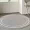 Homeroots 4' Gray And Ivory Round Indoor Outdoor Area Rug 545965 - alternate 7