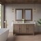 James Martin Vanities Portland 60" Double Vanity, Whitewashed Walnut, w/ 3 CM Siberian Silestone Top 620-V60D-WW-3SFR - alternate 4