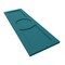 Ekena Millwork True Fit PVC Center Circle Arts & Crafts Fixed Mount Shutters, Antigua, 12W x 32H, PR TFP001AC12X032AN - alternate 7