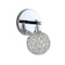 Jonathan Y Maeve 4.75" 1-Light Iron/Glass Contemporary Glam LED Vanity Light, Chrome JYL7534A - alternate 5