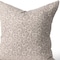 Homeroots 22" Beige And Merlot Botanical Linen Throw Pillow Cover with Embroidery 608206 - alternate 5