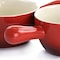 Crock-Pot Crock Pot 2 Piece Stoneware 22oz Soup Bowl Set with Long Handle in Gradient Red 97093.02 - alternate 4