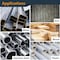 Powertec 4in Tungsten Carbide Hole Saw for Soft & Hard Metal w/ Titanium-Plated Pilot Drill Bit, 2PK 14907-P2 - alternate 4