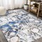 Jonathan Y Pebble Marbled Abstract Dark Gray/Blue 4 ft. x 6 ft. Area Rug CTP113A-4 - alternate 3